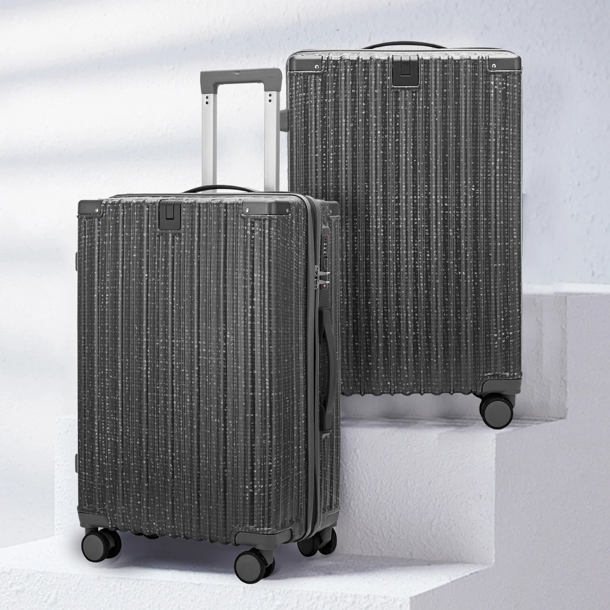 Gypsophila Multifunctional Large-Capacity Luggage Suitcase Trolley Suitcase Boarding Suitcase Strong and Durable Student Unisex