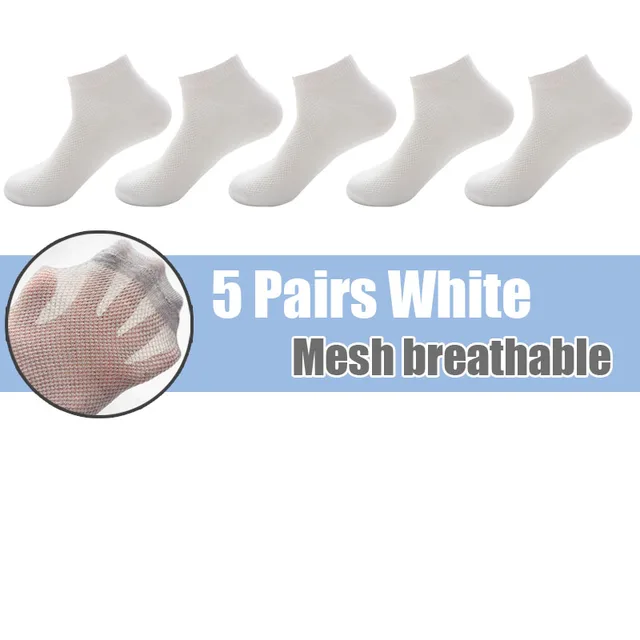 10 Pairs Solid Color Women Socks Breathable Sports socks Casual Boat socks Comfortable Cotton Ankle Socks Size 36-44 white black Silver