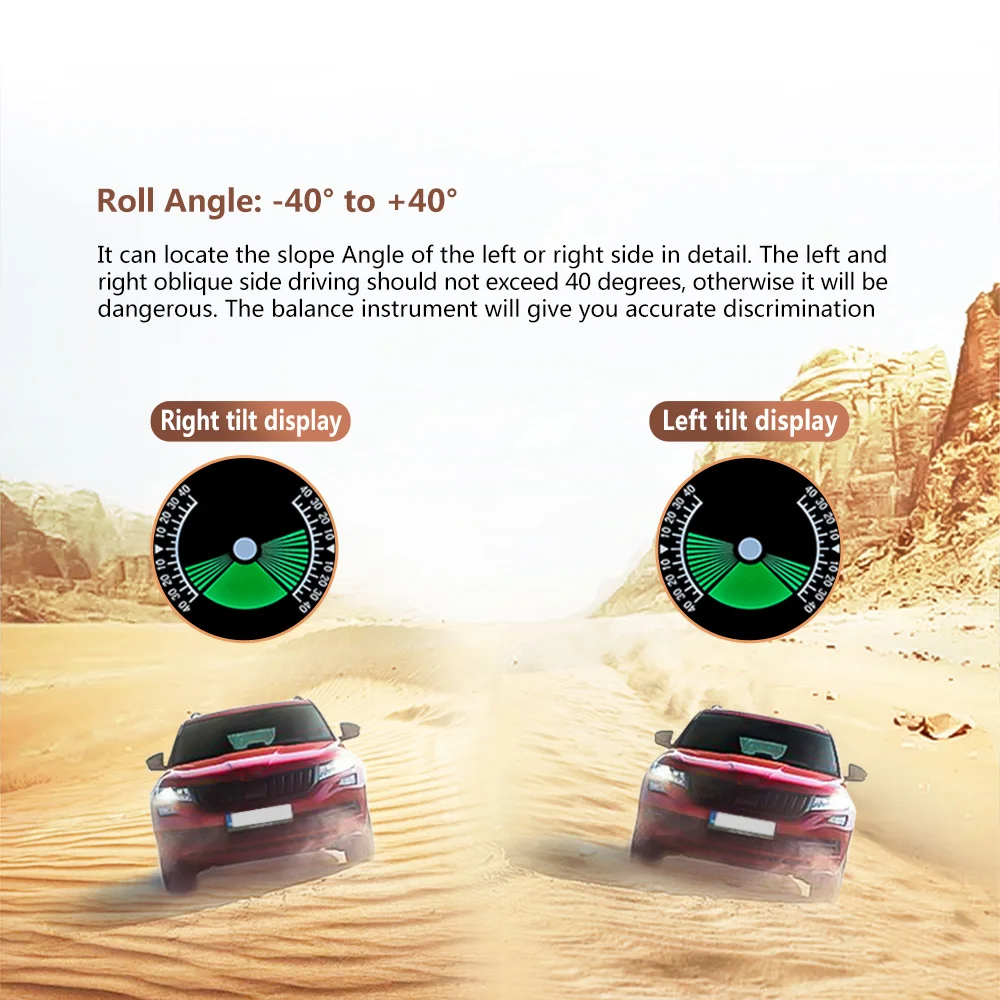 Off-road Inclinometer