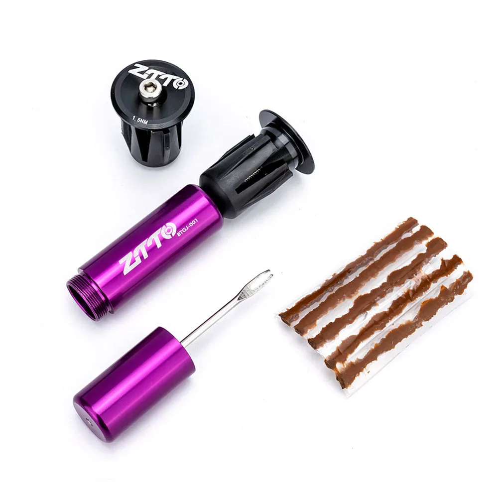 Deemount - Bicycle Tubeless Tire Repair Kit - Hidden tool in the