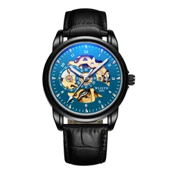 Men's Luxury Waterproof Automatic Watch - Original Hollow Design Gift Watch (1007 - 6)