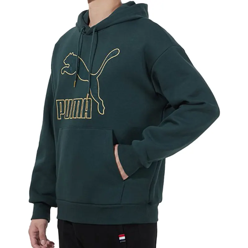 푸마  남성용 빅 로고 후드 스포츠 후디 스웨트셔츠 534408-80