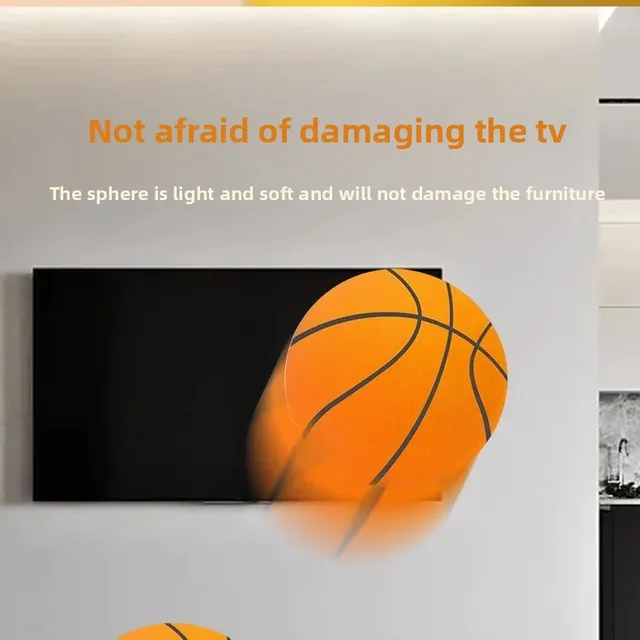 Silent Basketball Size 7 for Adults Indoor Training Large Elastic Home Use Ball Children's Sports Entertainment Equipment 4
