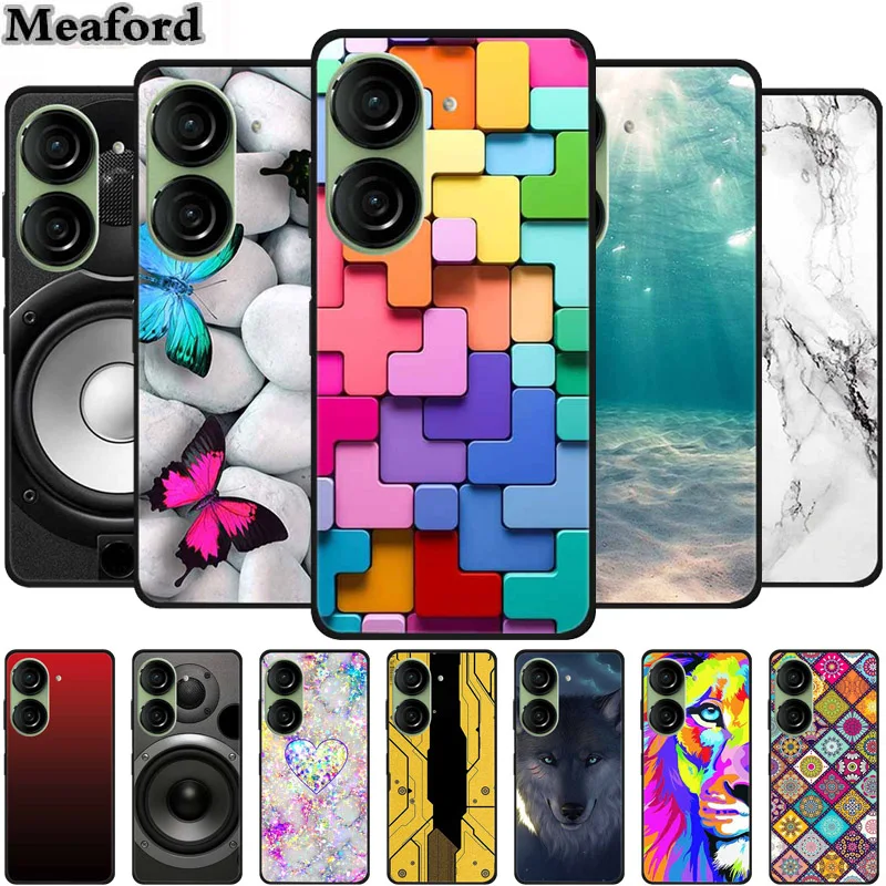 Per Asus Zenfone 10 Case Custodie Morbide In Silicone Tpu Di Lusso Per Asus Zenfone10 Asus Zenfone 10Z Cover Coque Antiurto