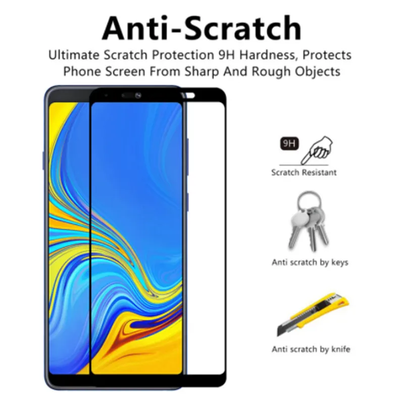 Premium 2-Pack Tempered Glass Screen Protectors with Full Coverage Safety Feature