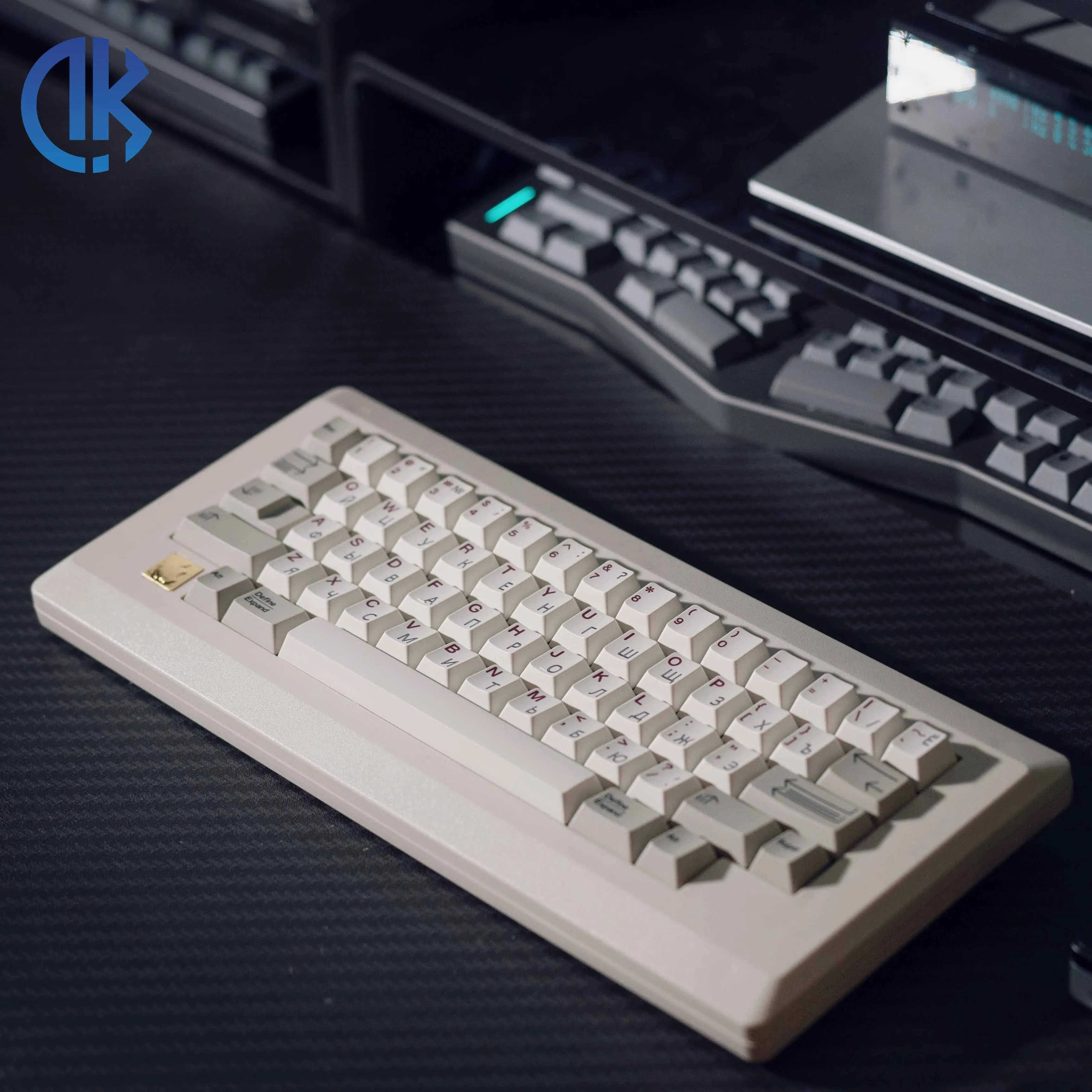 Keebox M0110 Retro Apple Tastatur Kit HHKB Layout QMK ÜBER 