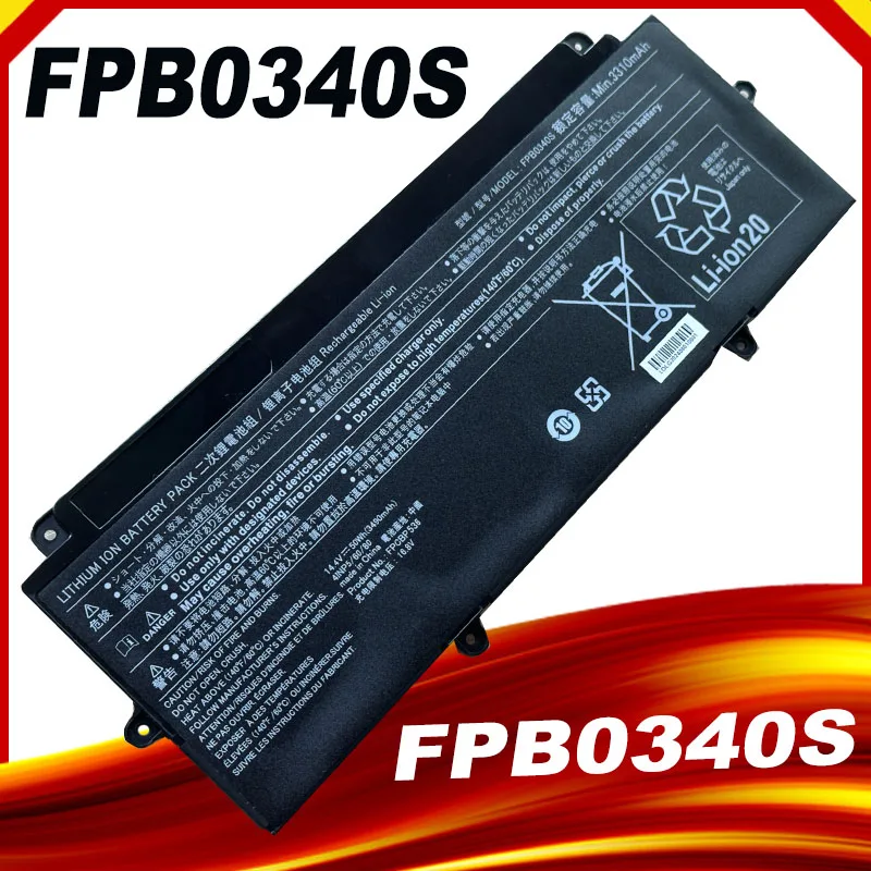 FPCBP536 para Fujitsu LifeBook série U937 U938 U937-P580DE U937-P760DE