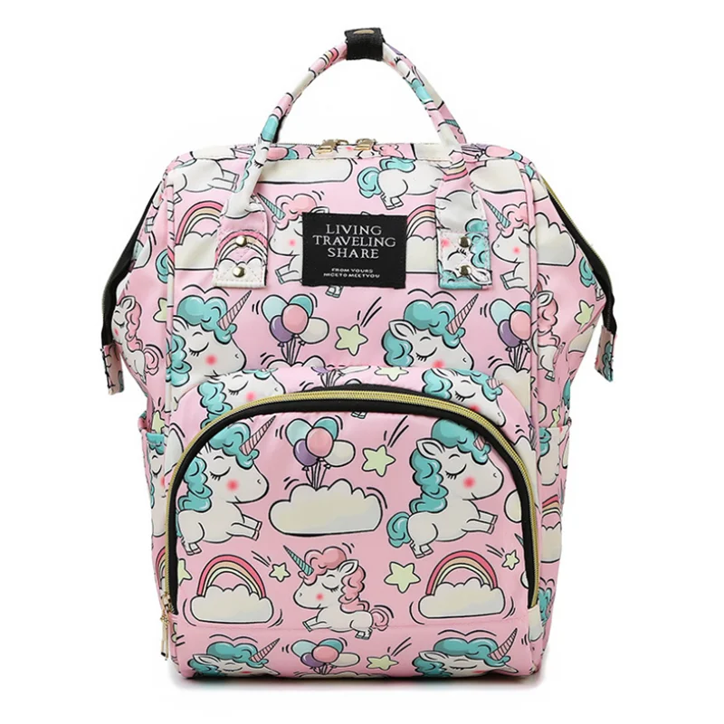 Fashion Mummy Maternity Nappy Diaper Backpack Bag Travel Backpack Mummy Backpack Multi-function Waterproof Outdoor Diaper Bags