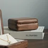 *Solid wood jewelry storage box, jewelry small box, portable and exquisite 3