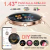 LIGE 2025 New Smart Watch Women 1.43" AMOLED HD Screen Heart Rate Sport Fitness Bluetooth Call Ladies Smartwatch For Android IOS 4