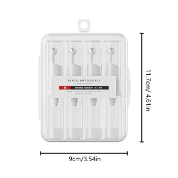 4PCS 5ML Airless Pump Jars Empty Refillable Eye Cream Roller Bottle Serum Lotion Essential Oil Cosmetic Storage Container - Thumbnail 6