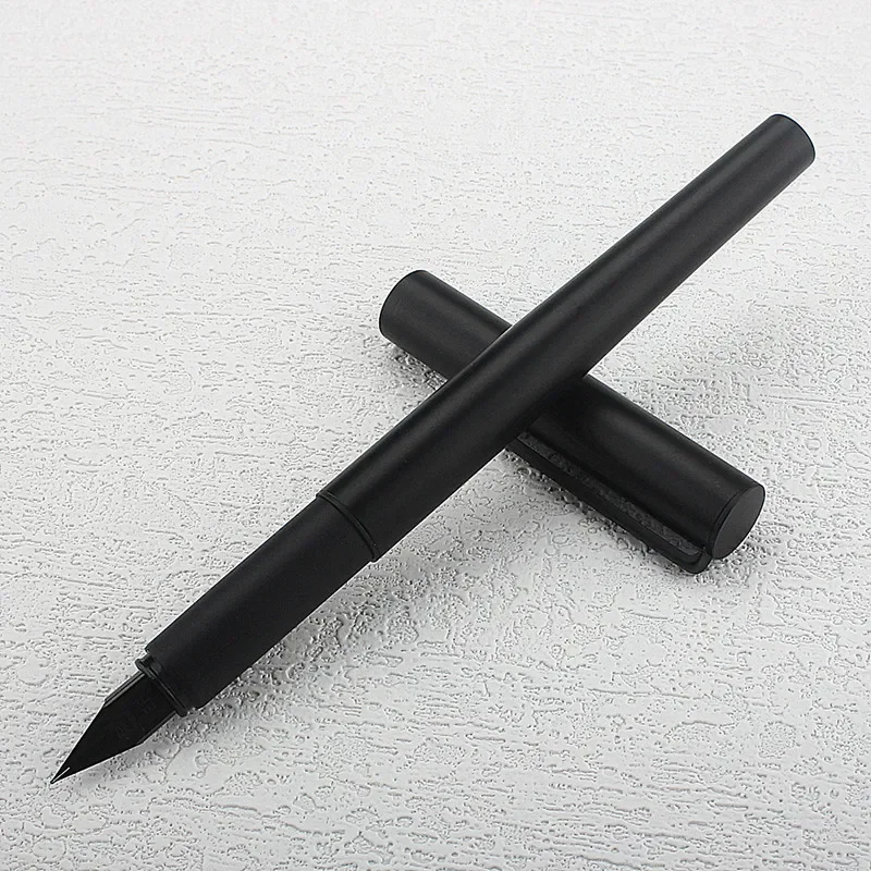 Jinhao 35 블랙 컬러 비즈니스 사무실 만년필, 학생 학교 문구 용품, 잉크 캘리그라피 펜, 고급 품질