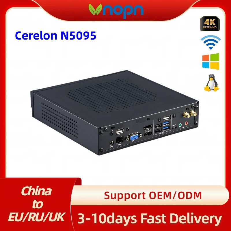 Мини ПК N5095 WIFI Windows 11 Linux
