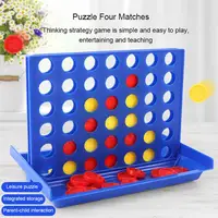 Foldable Connect 4 In A Line Board Game Classic Party Chess Family Toy Early Educational Puzzle Children Thinking Training Gifts 1