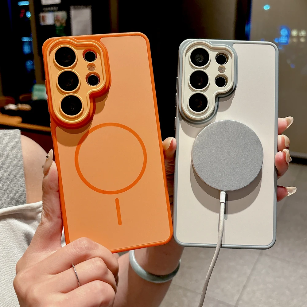 Premium Matte Finish Phone Case with MagSafe Charging Compatibility