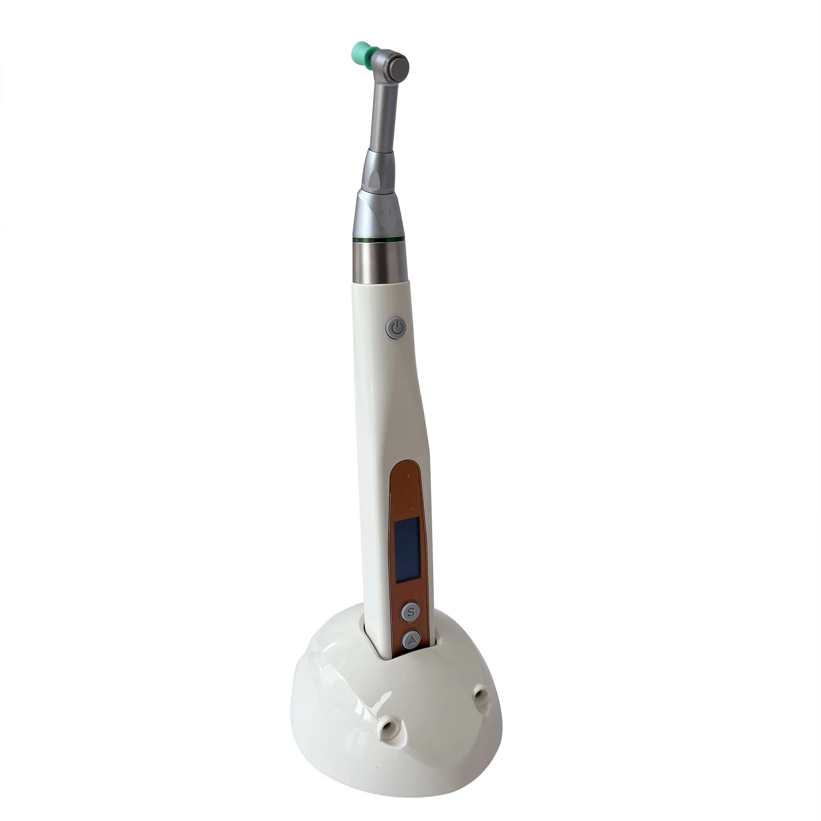 Dental Cordless Electric Hygiene Prophy With LCD Screen 4:1 Contra angle/Nose Cone Handpiece/Prophy Angles/Polish Cups