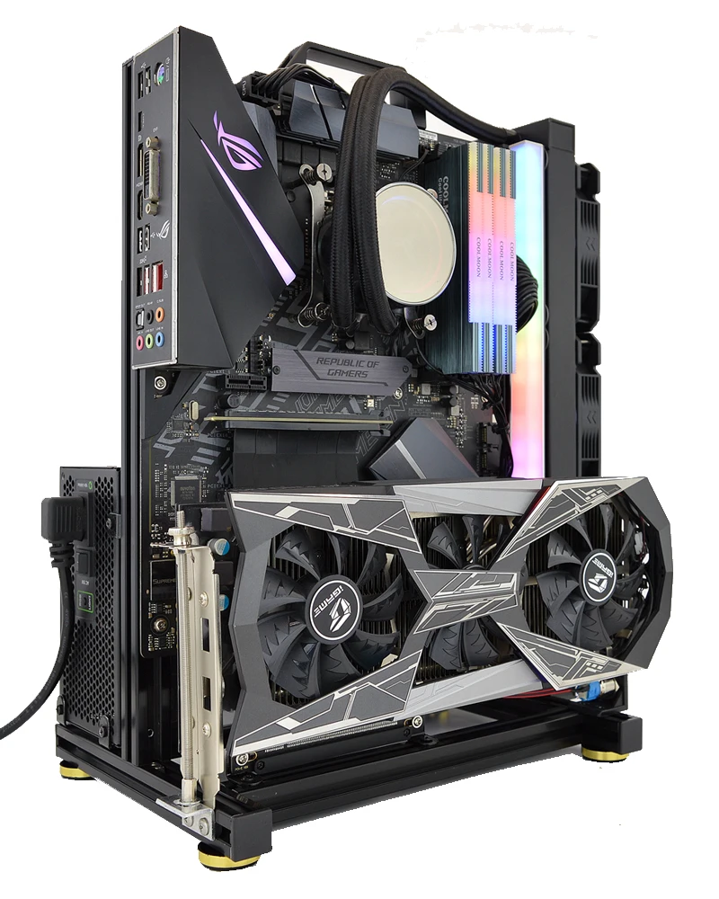 Criativa, Mini ITX, Armário Gamer MATX, Ar