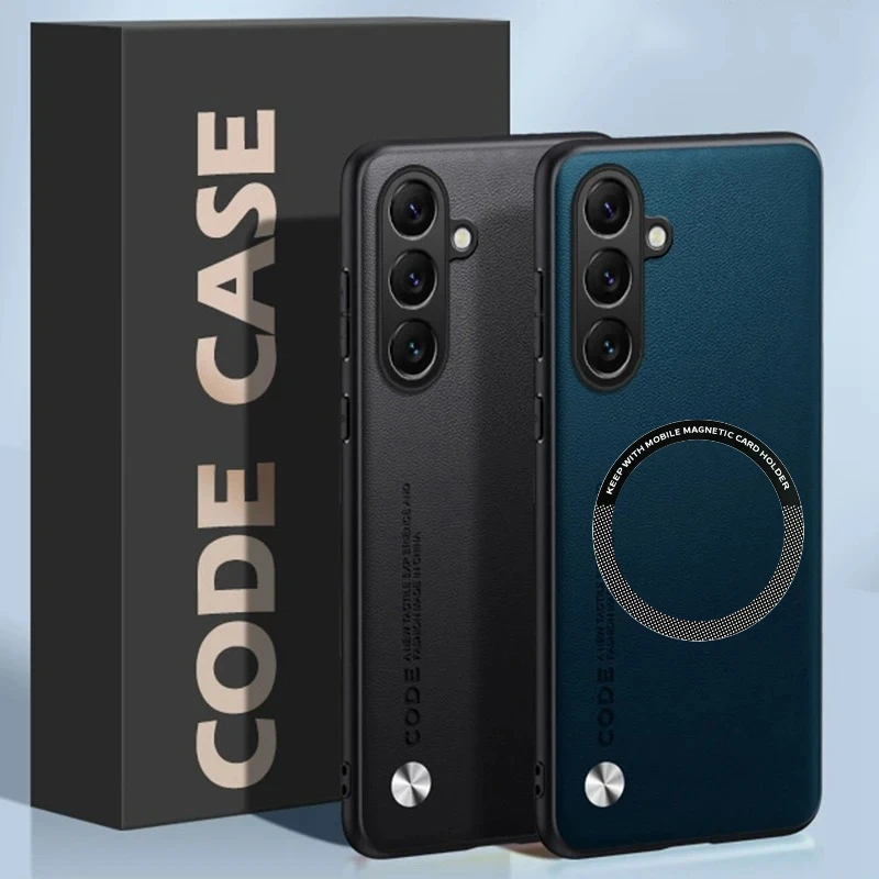 Luxury Business PU Leather Slim Magnetic Anti-Drop Cover
