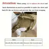 Outdoor Tactical Cat Harness For Walking Escape Proof Adjustable Waterproof Pet Harness Soft Mesh Vest For Large Cat Small Dog 6