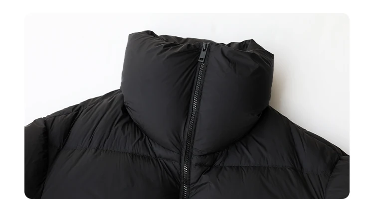 CHIC VEN Fashion Women Down Coats Solid 80 White Duck Down Jacket Black Bread Coat Warm Female Overcoat Autumn Winter 2025