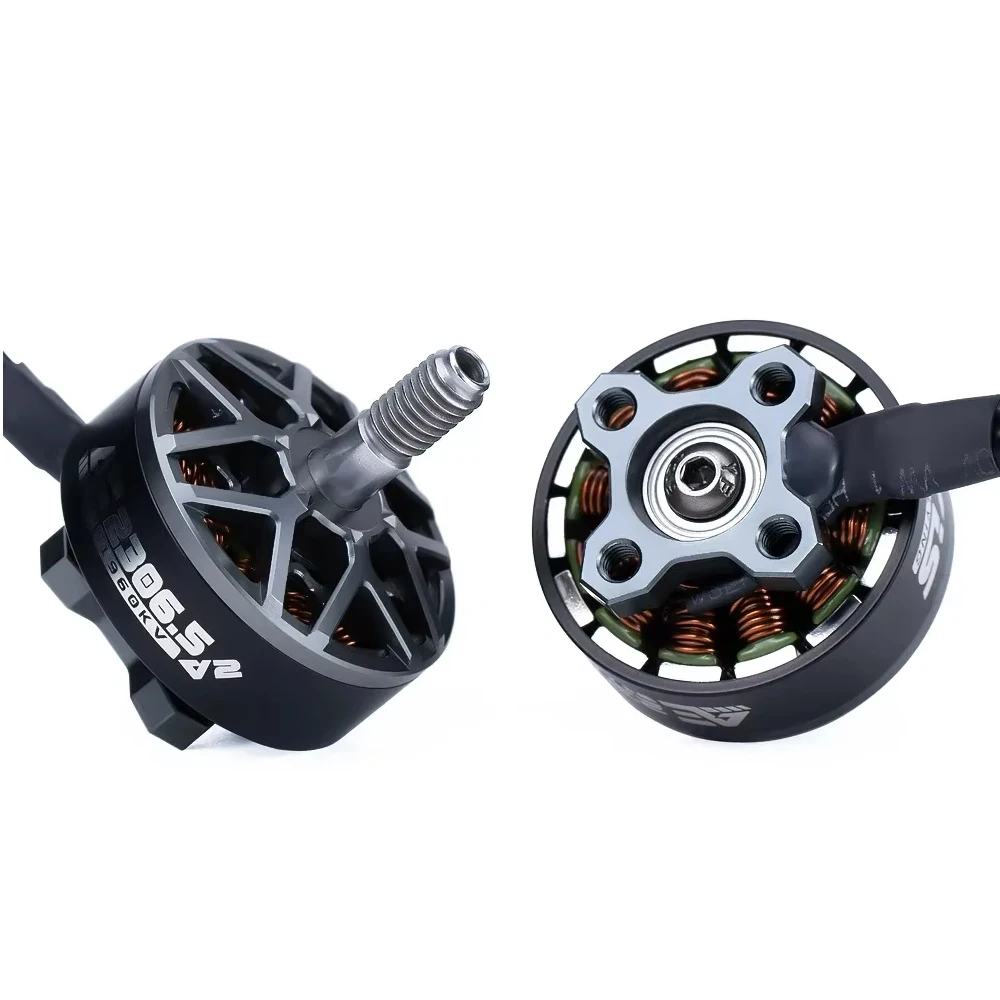 AxisFlying AE2306.5 V2 RC FPV Двигатель для фристайла 1860KV 1960KV 4-6S Lipo 5 мм Подходит для 5-дюймовых 6-дюймовых дронов thumbnail 6