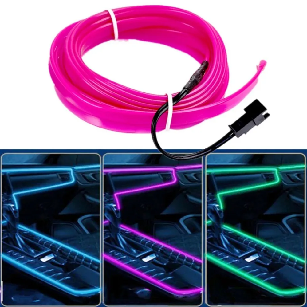 Multicolor LED Strip Lights - Flexible Neon Party Atmosphere Decor, Waterproof