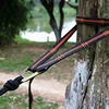 2Pcs High Bearing Capacity Hammock Straps 600lbs Breaking Strength Polyester Hammock Belt Rope 5 Ring Correias De Poliéster 1