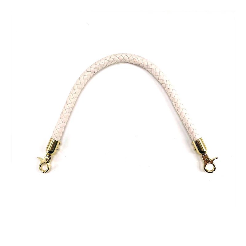 Elegant Braided PU Leather Shoulder Bag Strap - Durable DIY Replacement Handle