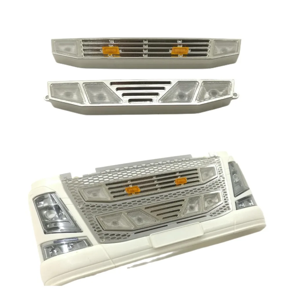Per Tamiya 1/14 Camion Spotlight Net Lamp Galvanotecnica Light Tractor Truck 56360 Volvo Rc Cars Upgrade Accessories