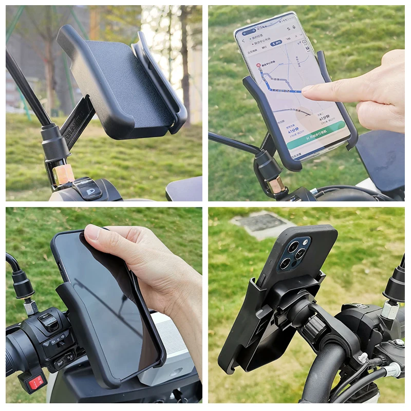 Baby Stroller Handle Bar Phone Bracket Mum Dad Handfree Mobile Phone Support Universal for Motorcycle Handlebar Cellphone Holder stroller accessories