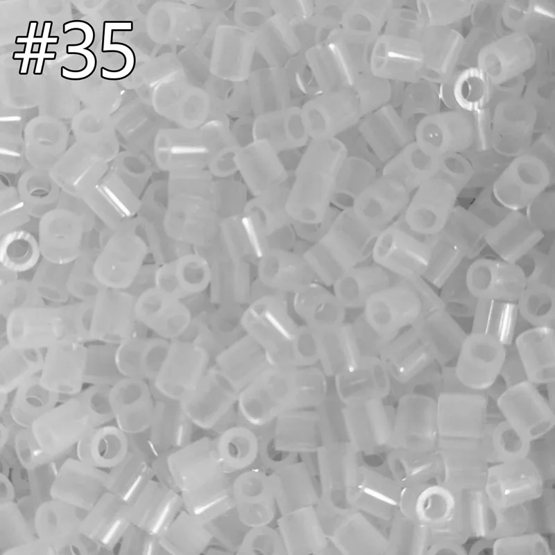 5mm 1000PCS Assorted Colored Hama Beads for Kids DIY Pixel Art and Puzzles