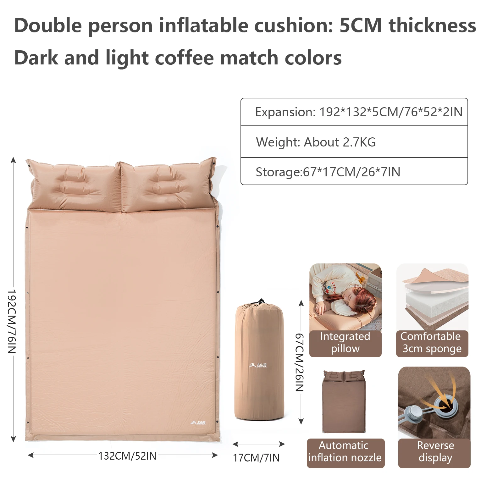 5cm 2 person