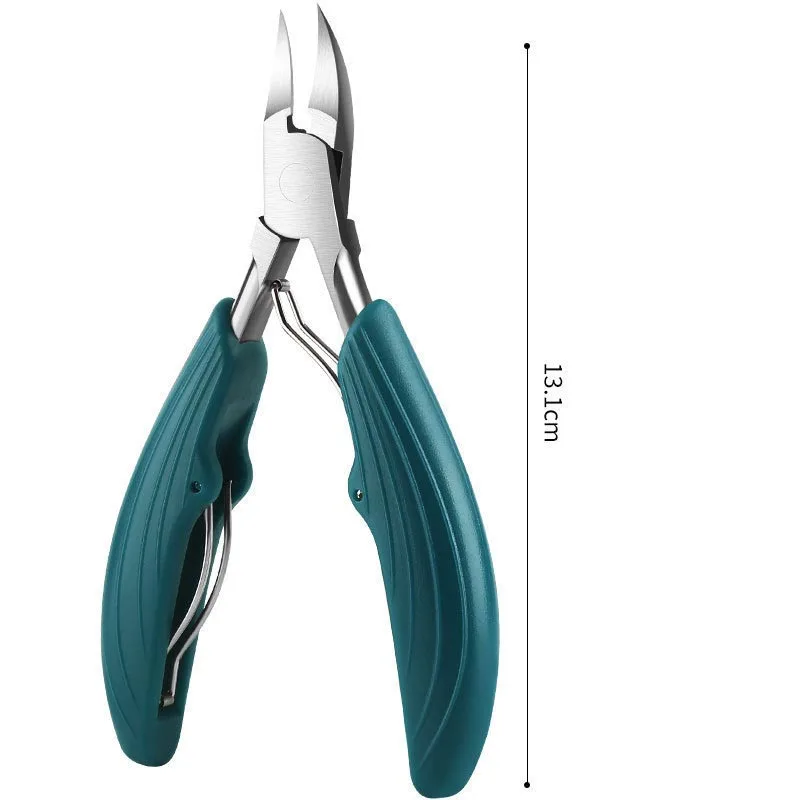 Toe Nail Clipper Stainless Steel Toenail Nail Clippers 1pc Druable Manicure Tools Professional Cutters Pedicure Thick Ingrown Correction Tool nail clippers