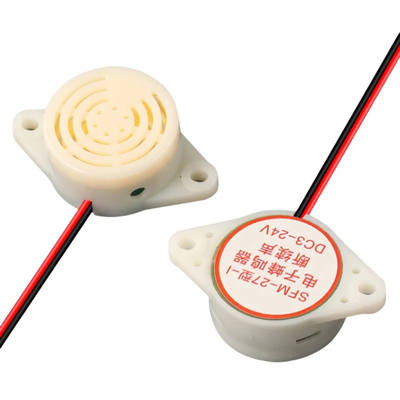 1Pc with high quality Alarm Ringer Continous Sound DC3v-24v Buzzer Electromagnetic SFM-27