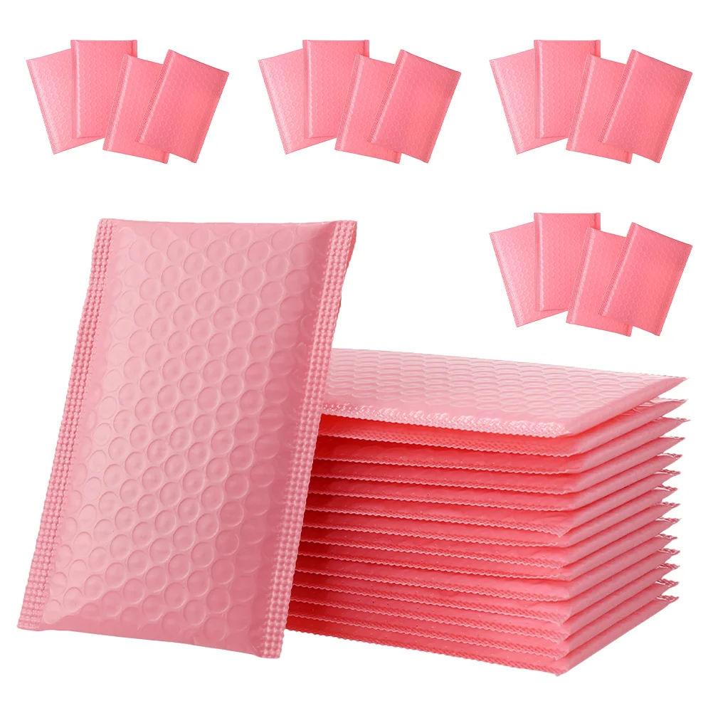

60pcs Bubble Shipping Bags Delivery Packing Bags Self-adhesive Mailing Bags