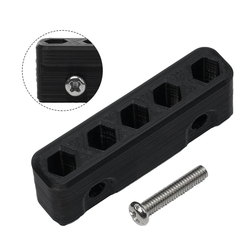 1Pc Supporto Per Trapano Magnetico Universale Con Viti Supporto Per Punta Magnetica 5 Punti Organizzatore Per Punte Da Trapano Per Strumenti Da 18V