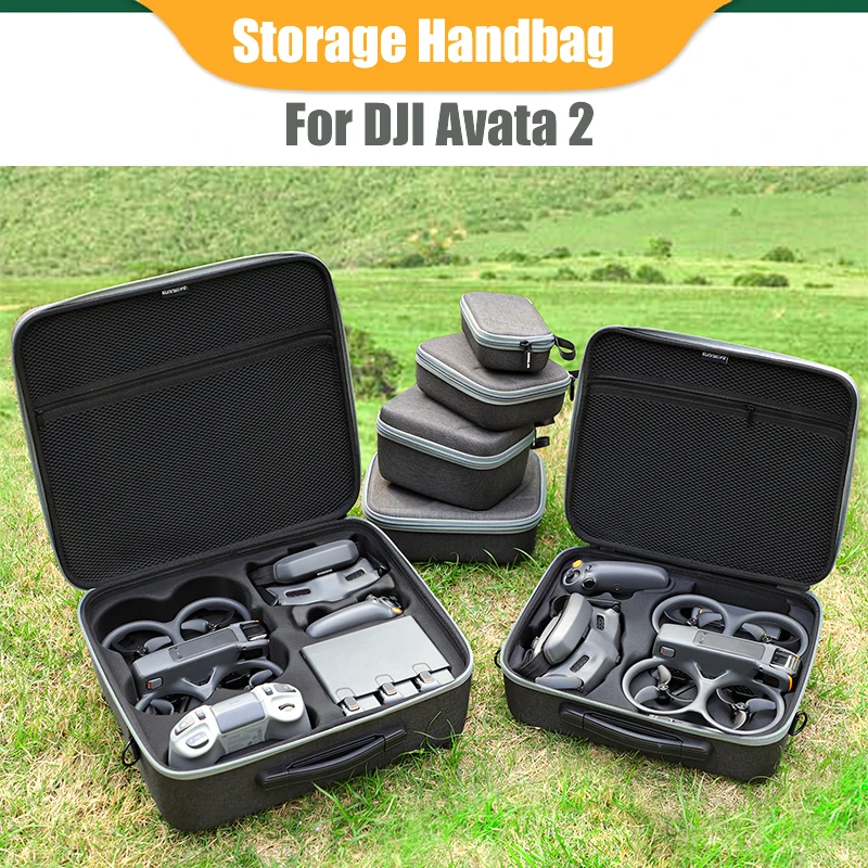 Portable Storage Bag for DJI Avata 2/FPV Controllers Handbag Carrying Protective Case for DJI Avata Goggles 2