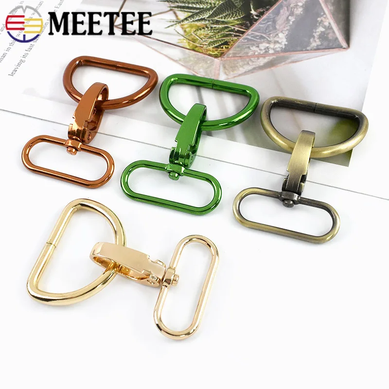 Versatile Metal Buckles and Clasps Set for DIY Bag and Pet Collar Accessories