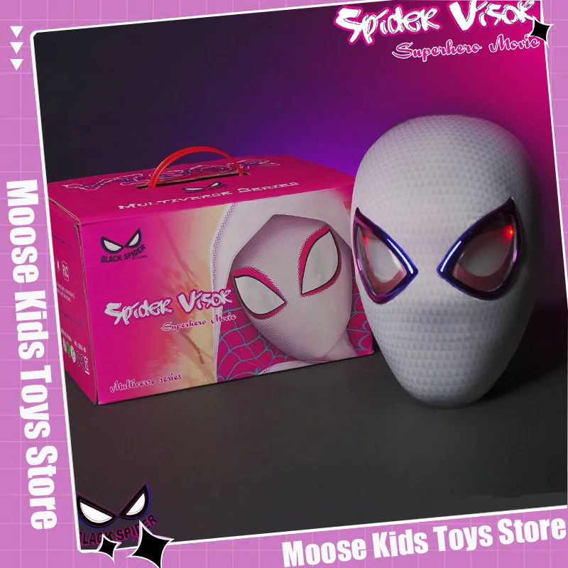 2024 New Spider-Man: Attraverso Il Ragno-Verse Wen Spider Man Mask Spider Man Mask Anime Figure Eyes Maschera Mobile Cosp Gift Toys