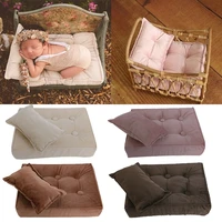 Newborn Photography Props Baby Posing Pillows Bedding Mattress Cushion Baby Photo Shooting Accessorie Backdrop for Baby Shooting 1