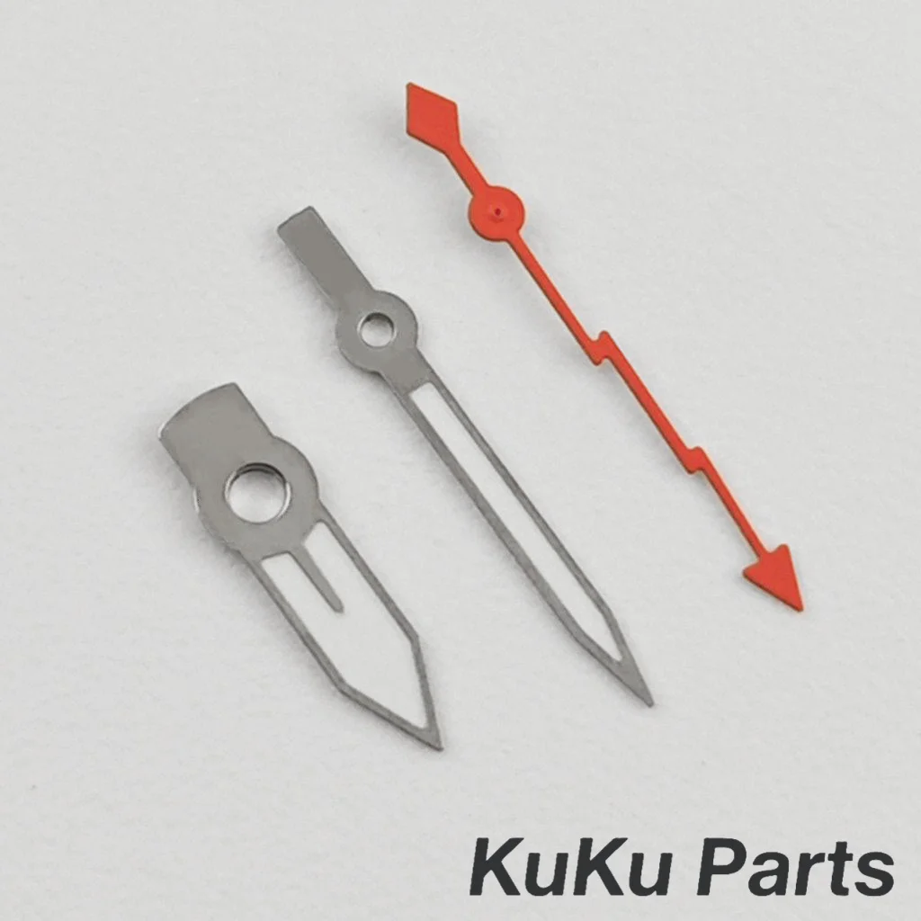 Green Super Luminous Lightning Second Hand for Watches - Precision Needle Pointer Parts