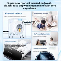 ZK large-capacity washing machine six-dimensional shock absorption automatic household drum sterilization 2