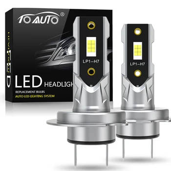 20000LM H7 LED Headlight Kit Mini Bulb 100W CSP 3570 for Car Headlamp Auto Fog Lamps Canbus H7 Led Turbo Automobile 12V 6000K 1