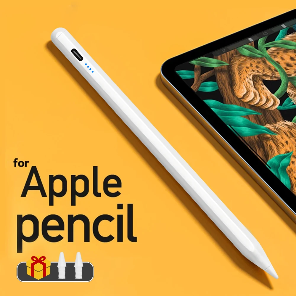 For Apple Pencil Palm Rejection Power Display Ipad Pencil Pen For iPad  Accessories 2022 2021 2020 2019 2018 Pro Air Mini Stylus - AliExpress