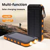 20000mAh Large Capacity Solar Power Bank Portable Charger Compatible with IOS Android USB-A and USB-C Fast Charging Powerbank 1