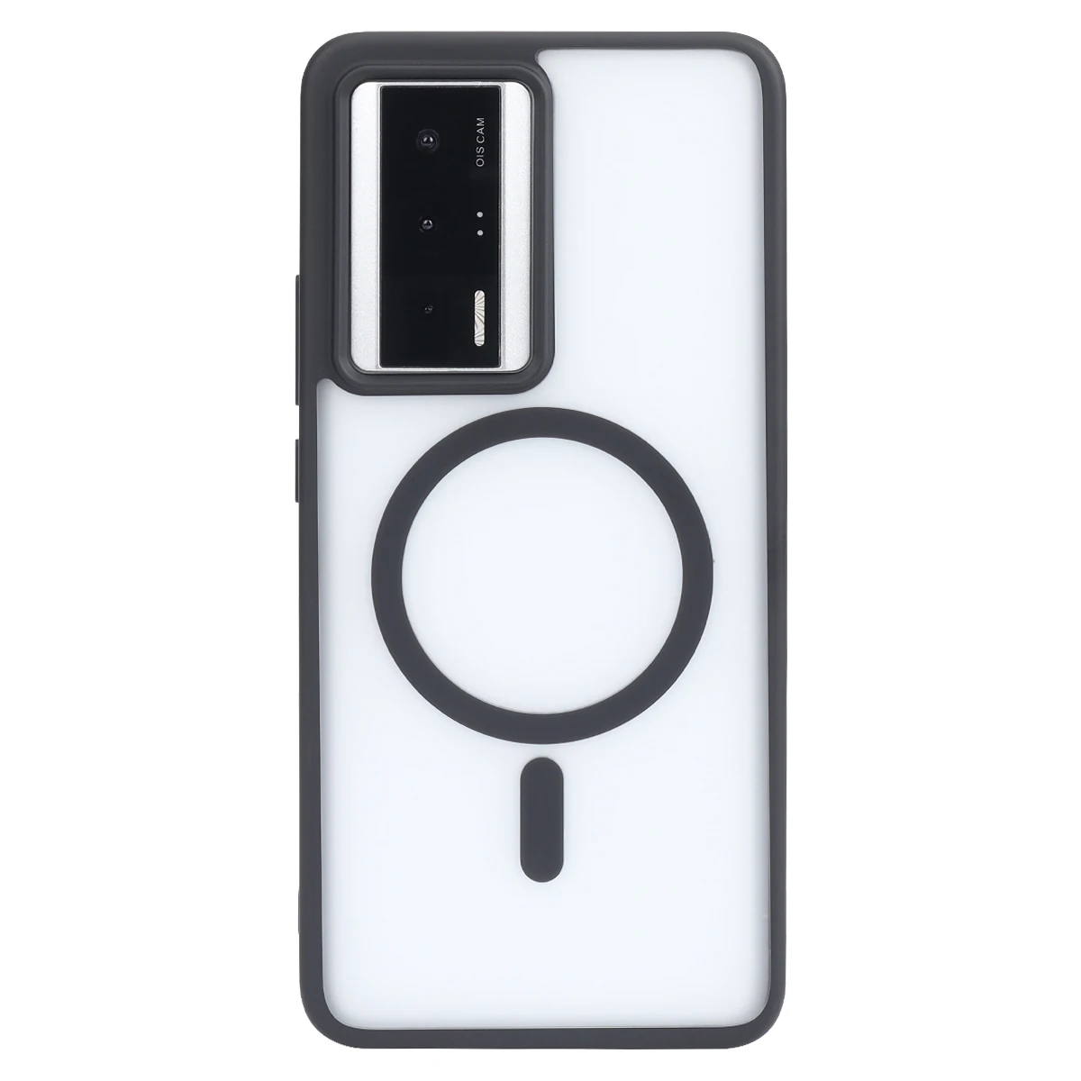 Luxury Matte Shockproof Phone Case with Magnetic Wireless Charging Compatibility