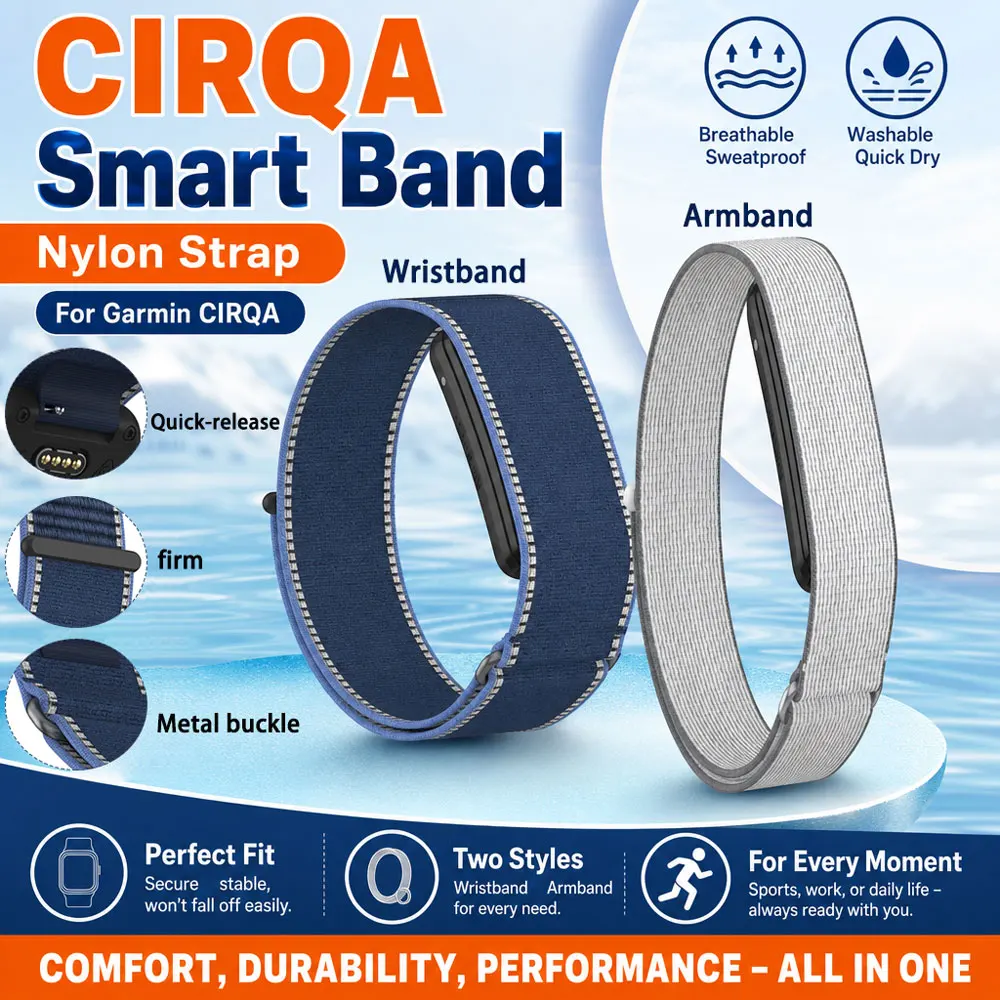 Breathable Waterproof Nylon Band Replacement with Full Surface Coverage