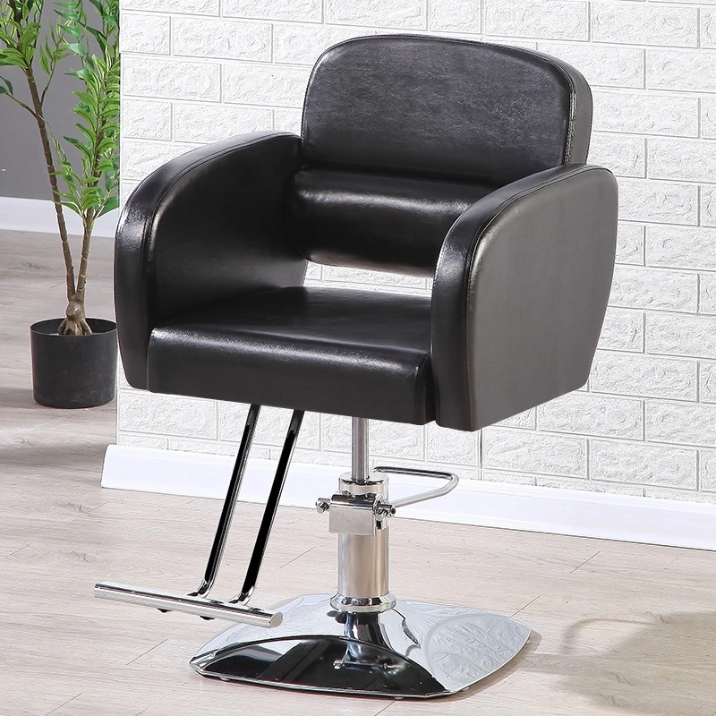 

Professional Salon Barber Chairs Stool Hairdresser Cosmetic Rolling Chair Manicure Swivel Facial Silla Barberia Barber Furniture