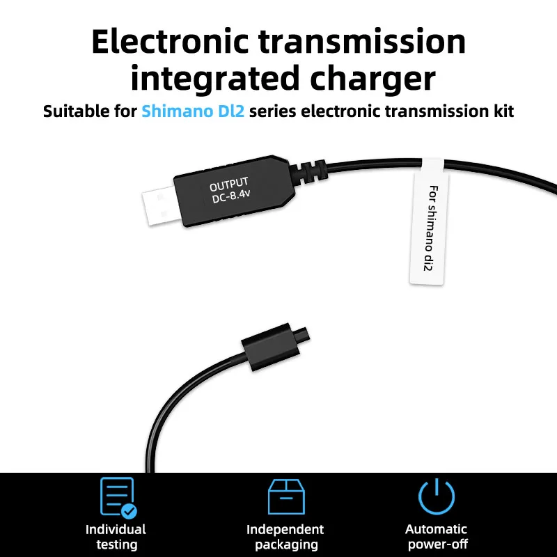 Variable speed charging plug for Shimano Di2 road bike e-variable speed