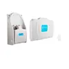 Y  The third bathroom care desk is wall mounted, with a children's diaper changing table and a foldable bathroom safety chair 1